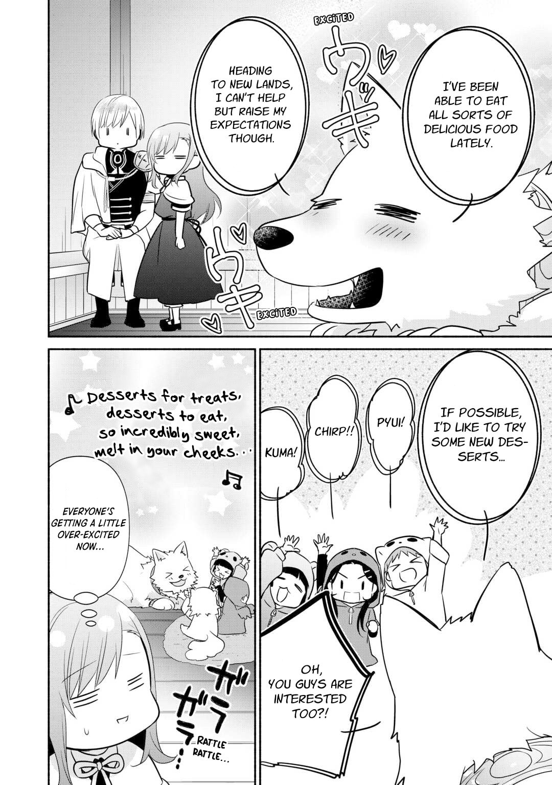 The Reincarnated Little Girl Lives With Divine Beast, Prince, and Mercenaries of Tough Guys Chapter 25 page 16 - 