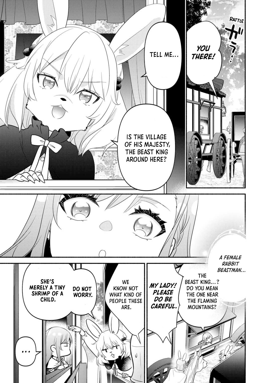 The Reincarnated Little Girl Lives With Divine Beast, Prince, and Mercenaries of Tough Guys Chapter 25 page 17 - 