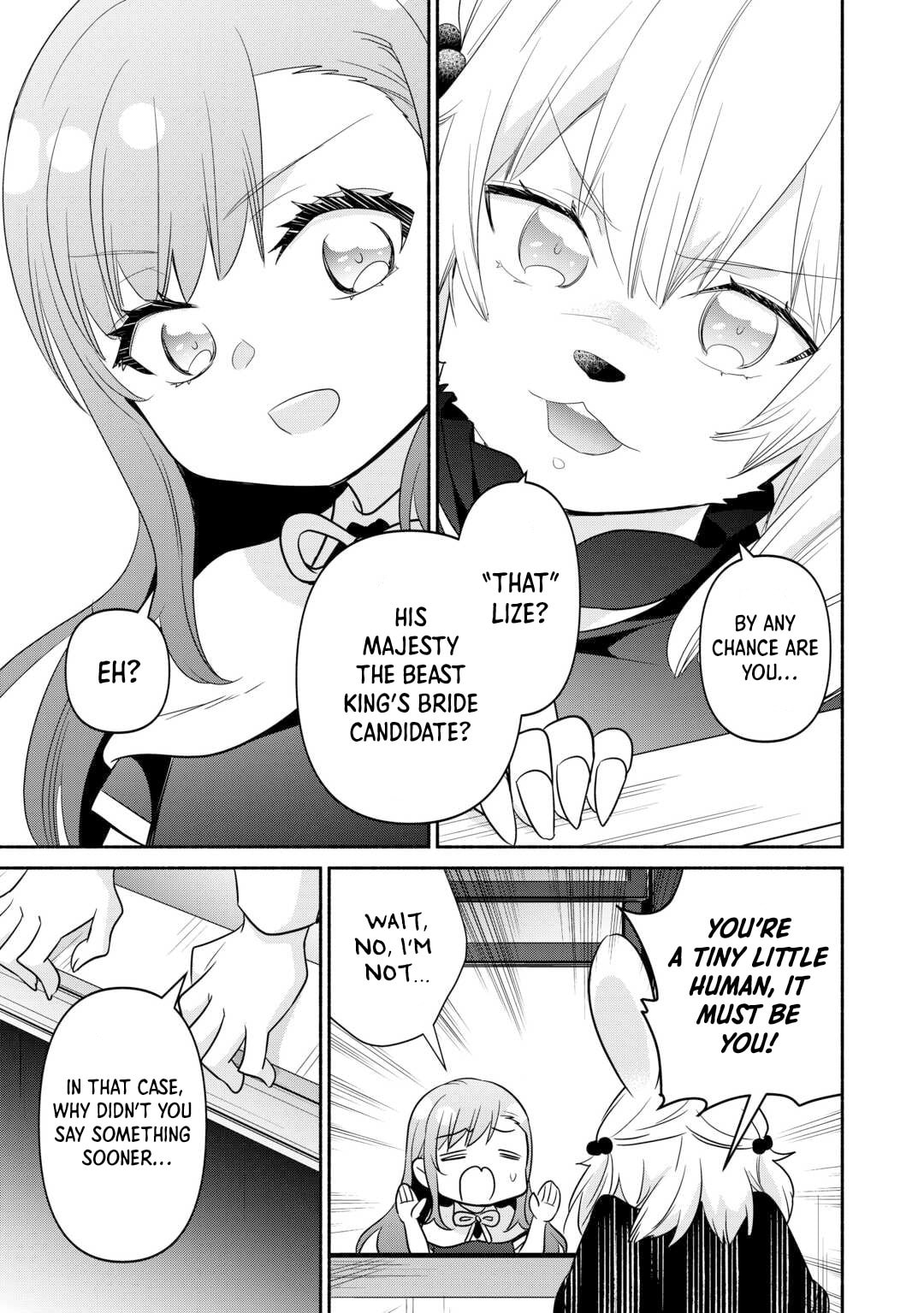 The Reincarnated Little Girl Lives With Divine Beast, Prince, and Mercenaries of Tough Guys Chapter 25 page 19 - 