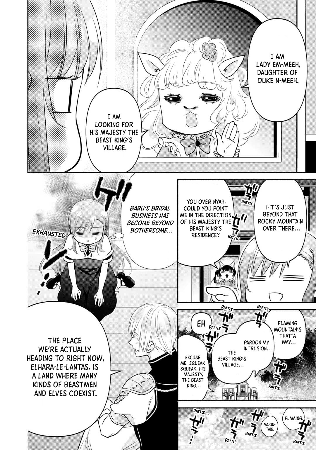 The Reincarnated Little Girl Lives With Divine Beast, Prince, and Mercenaries of Tough Guys Chapter 25 page 22 - 