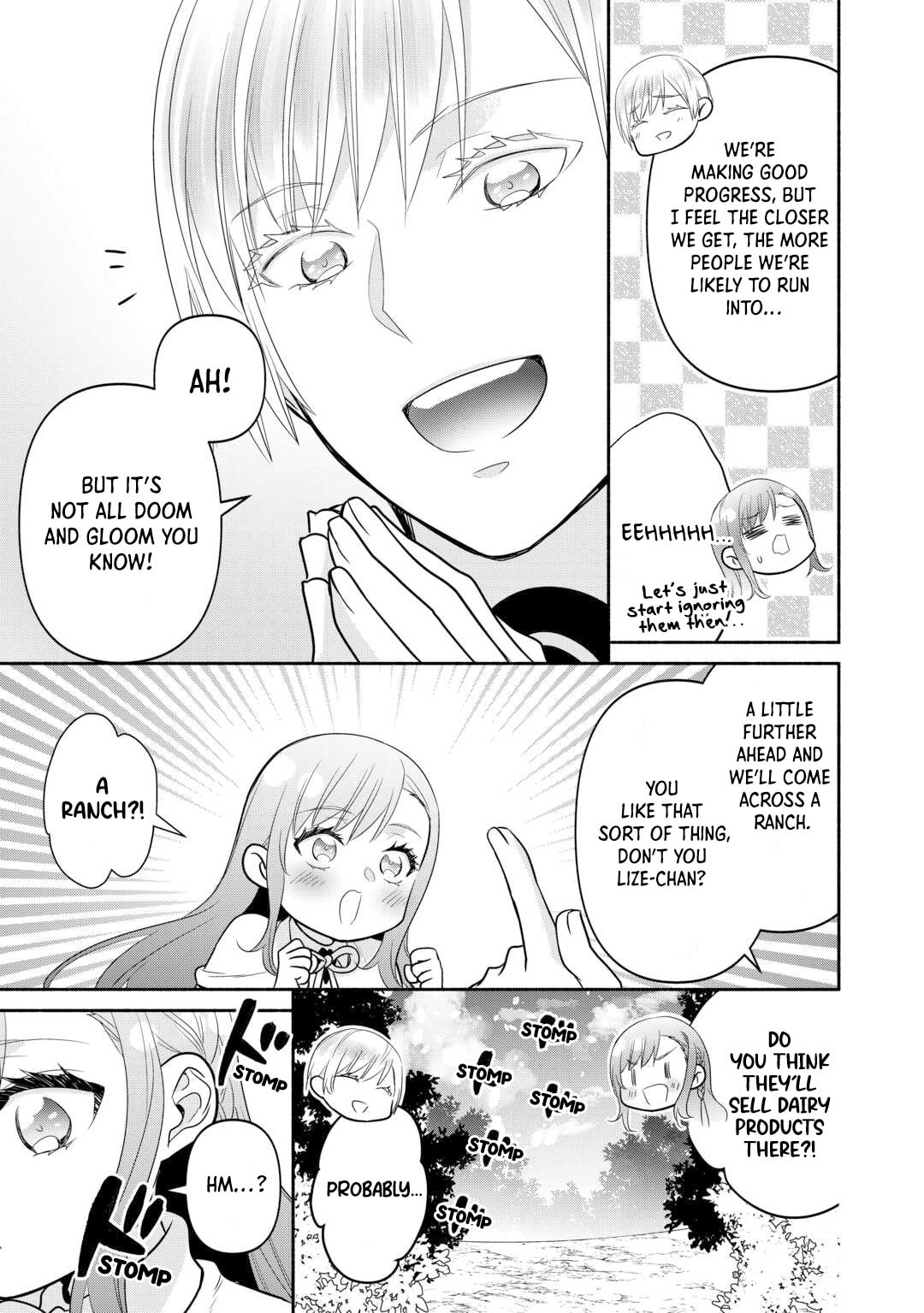 The Reincarnated Little Girl Lives With Divine Beast, Prince, and Mercenaries of Tough Guys Chapter 25 page 23 - 