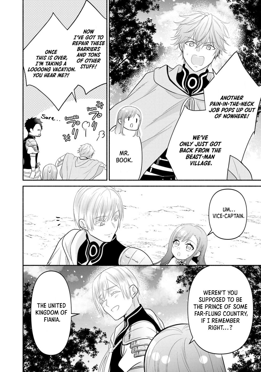 The Reincarnated Little Girl Lives With Divine Beast, Prince, and Mercenaries of Tough Guys Chapter 25 page 6 - 
