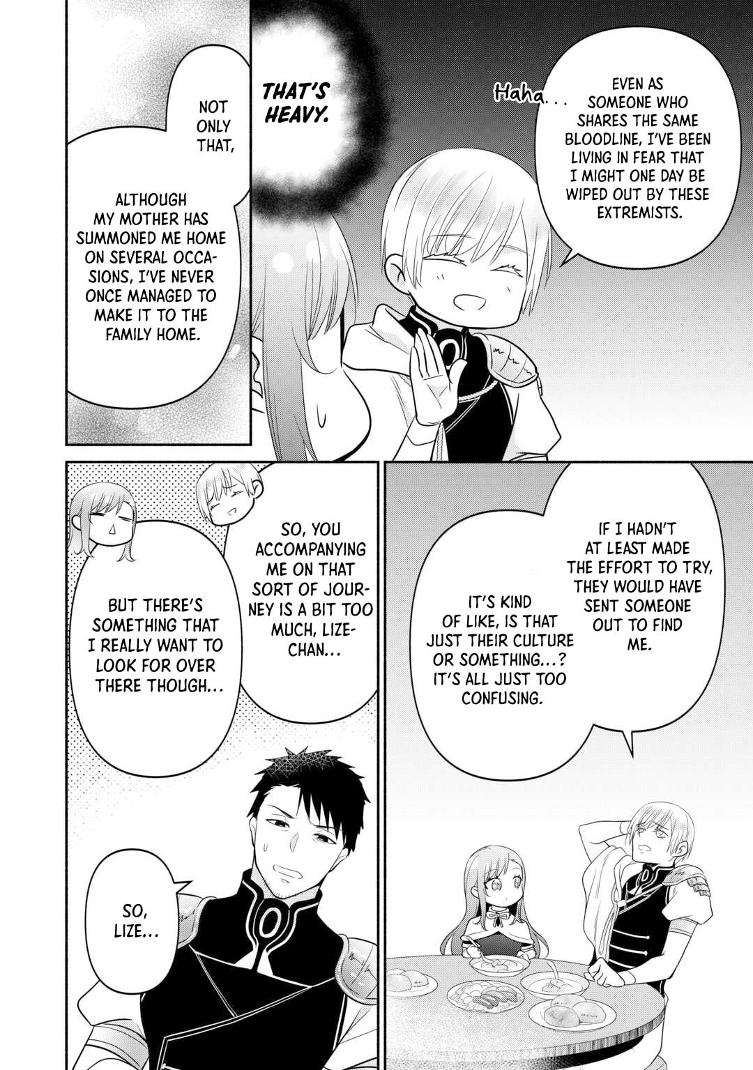 The Reincarnated Little Girl Lives With Divine Beast, Prince, and Mercenaries of Tough Guys Chapter 25 page 10 - 