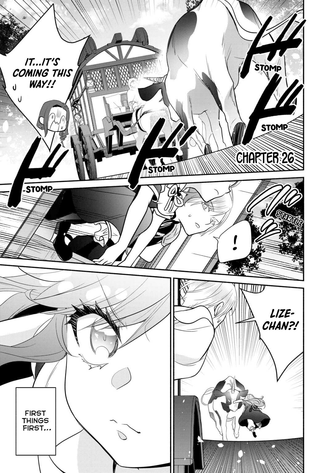 The Reincarnated Little Girl Lives With Divine Beast, Prince, and Mercenaries of Tough Guys Chapter 26 page 1 - 