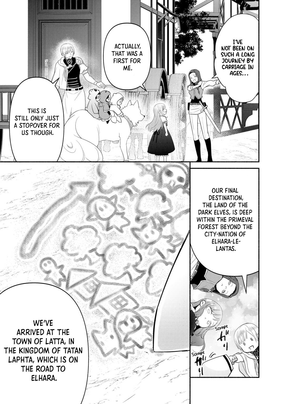 The Reincarnated Little Girl Lives With Divine Beast, Prince, and Mercenaries of Tough Guys Chapter 26 page 13 - 