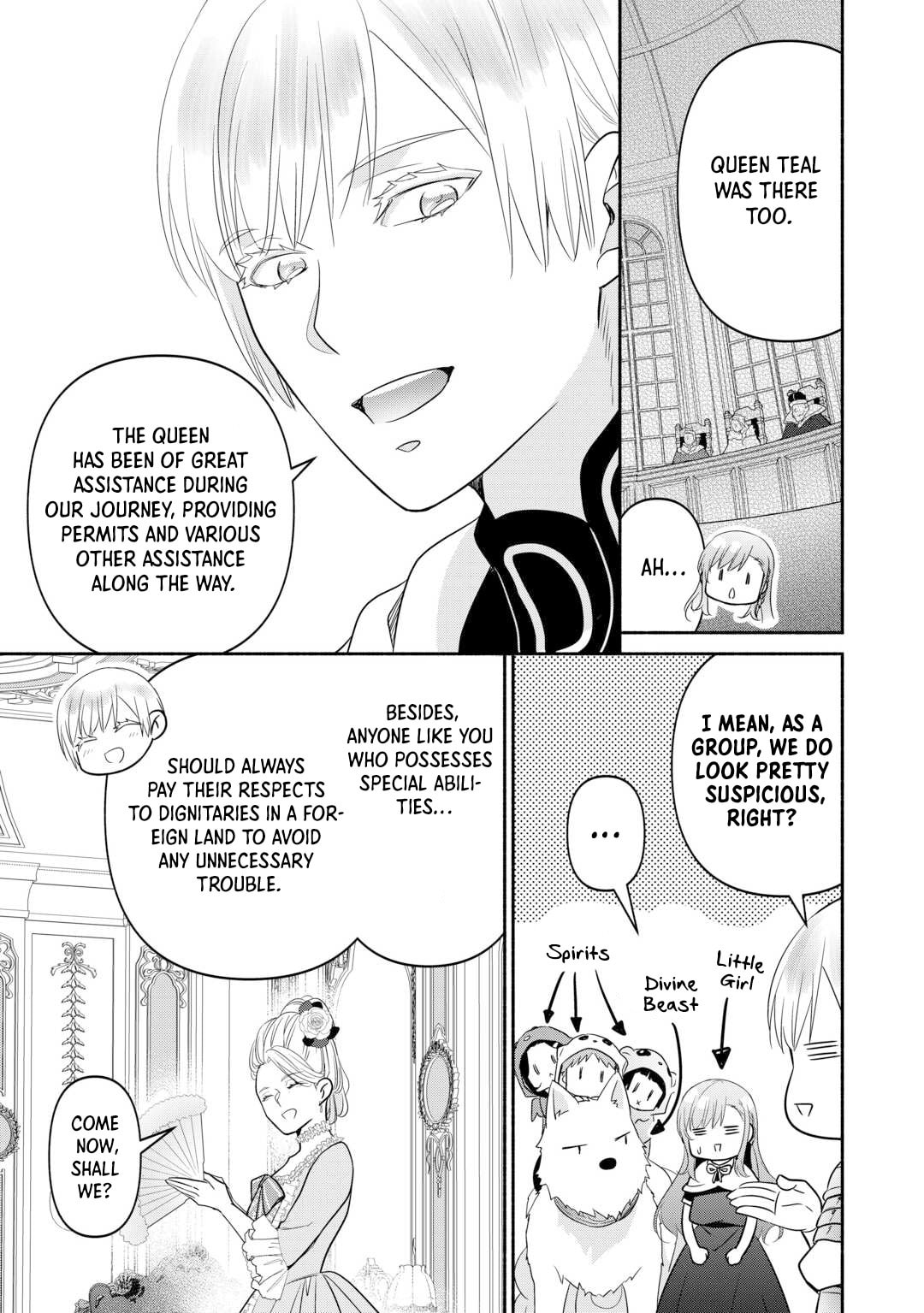 The Reincarnated Little Girl Lives With Divine Beast, Prince, and Mercenaries of Tough Guys Chapter 26 page 17 - 