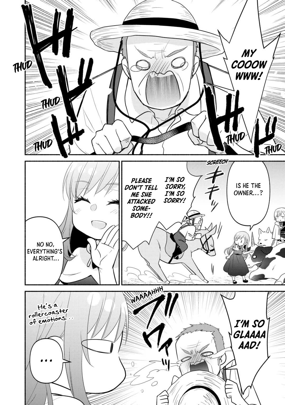 The Reincarnated Little Girl Lives With Divine Beast, Prince, and Mercenaries of Tough Guys Chapter 26 page 4 - 