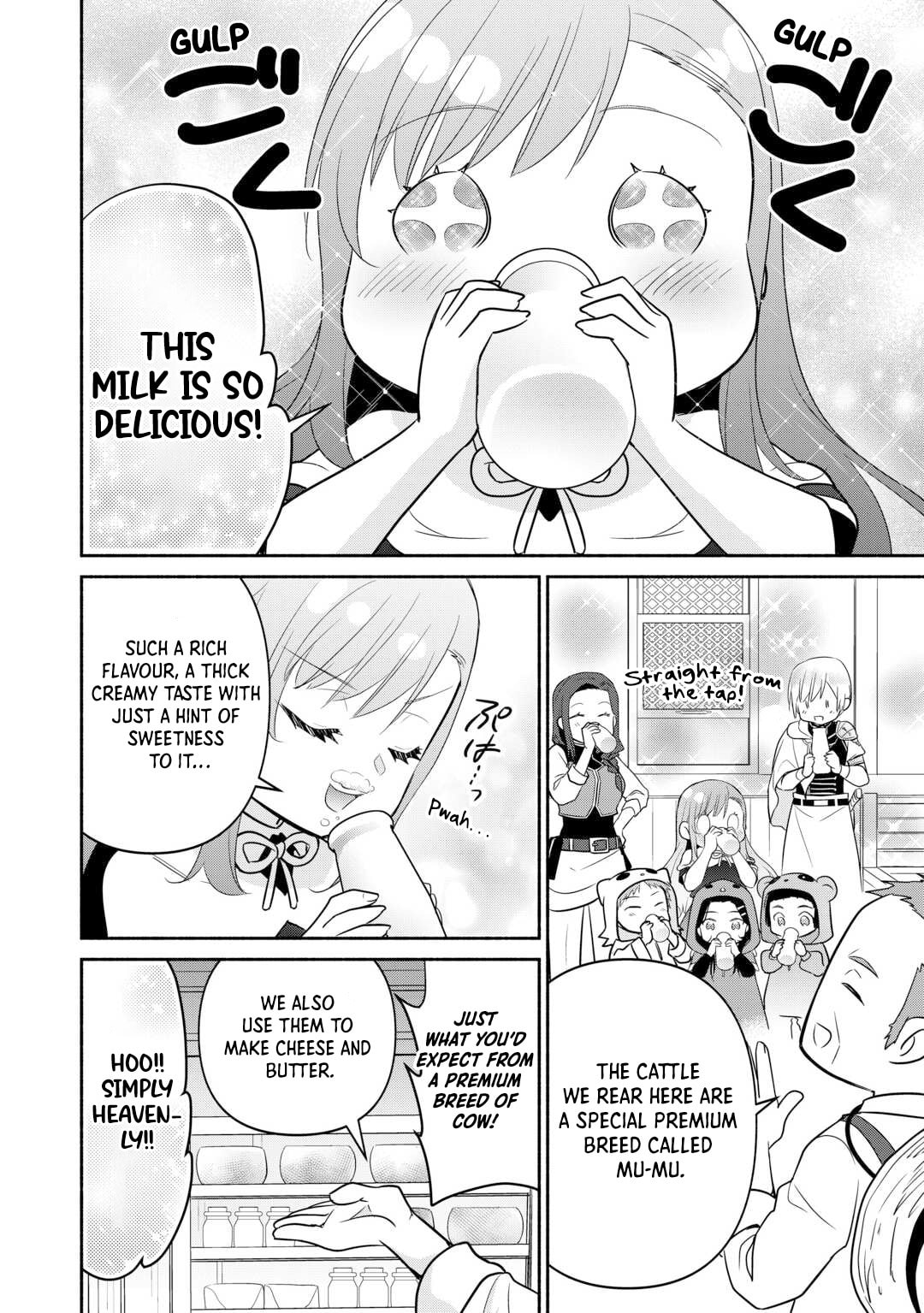 The Reincarnated Little Girl Lives With Divine Beast, Prince, and Mercenaries of Tough Guys Chapter 26 page 6 - 