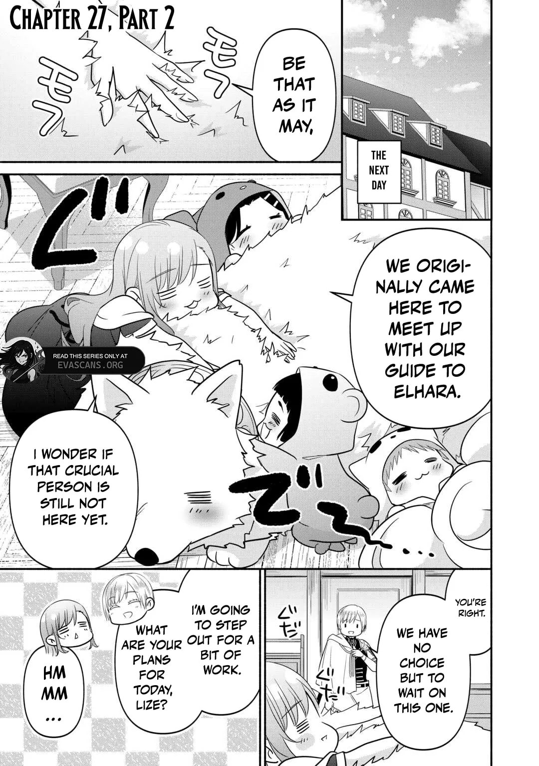 The Reincarnated Little Girl Lives With Divine Beast, Prince, and Mercenaries of Tough Guys Chapter 27 page 17 - 