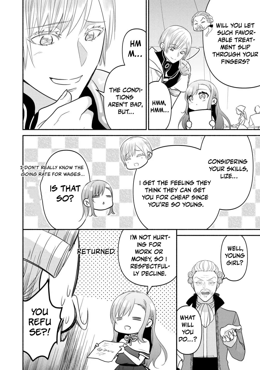 The Reincarnated Little Girl Lives With Divine Beast, Prince, and Mercenaries of Tough Guys Chapter 27 page 10 - 