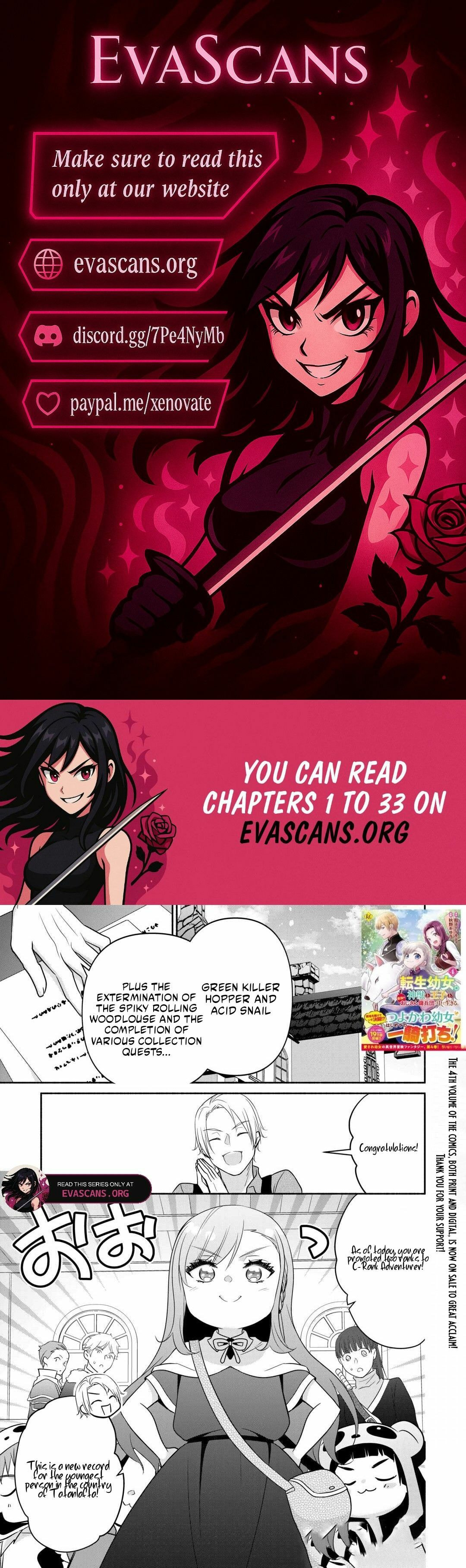 The Reincarnated Little Girl Lives With Divine Beast, Prince, and Mercenaries of Tough Guys Chapter 29 page 1 - 