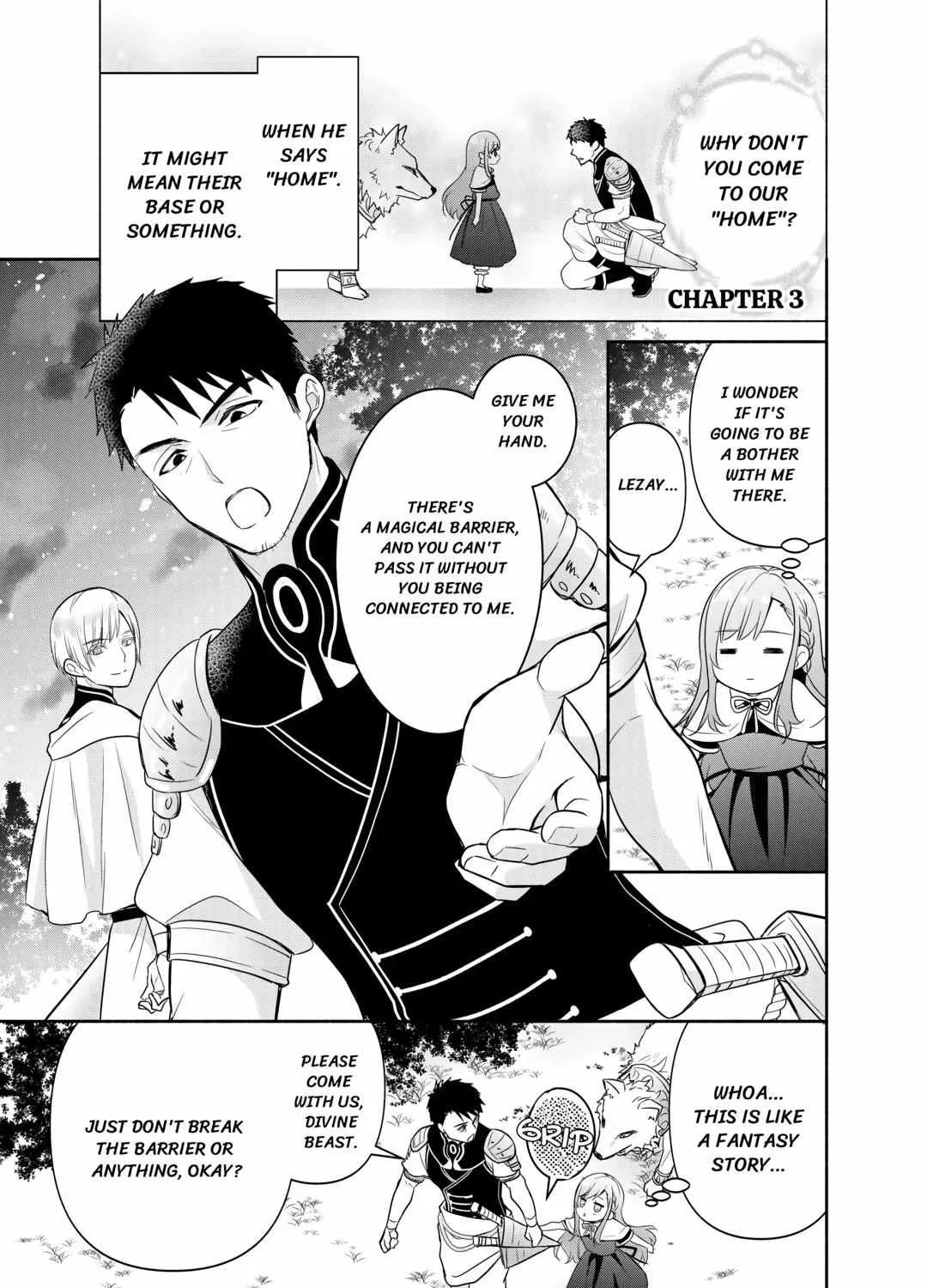 The Reincarnated Little Girl Lives With Divine Beast, Prince, and Mercenaries of Tough Guys Chapter 3 page 1 - 