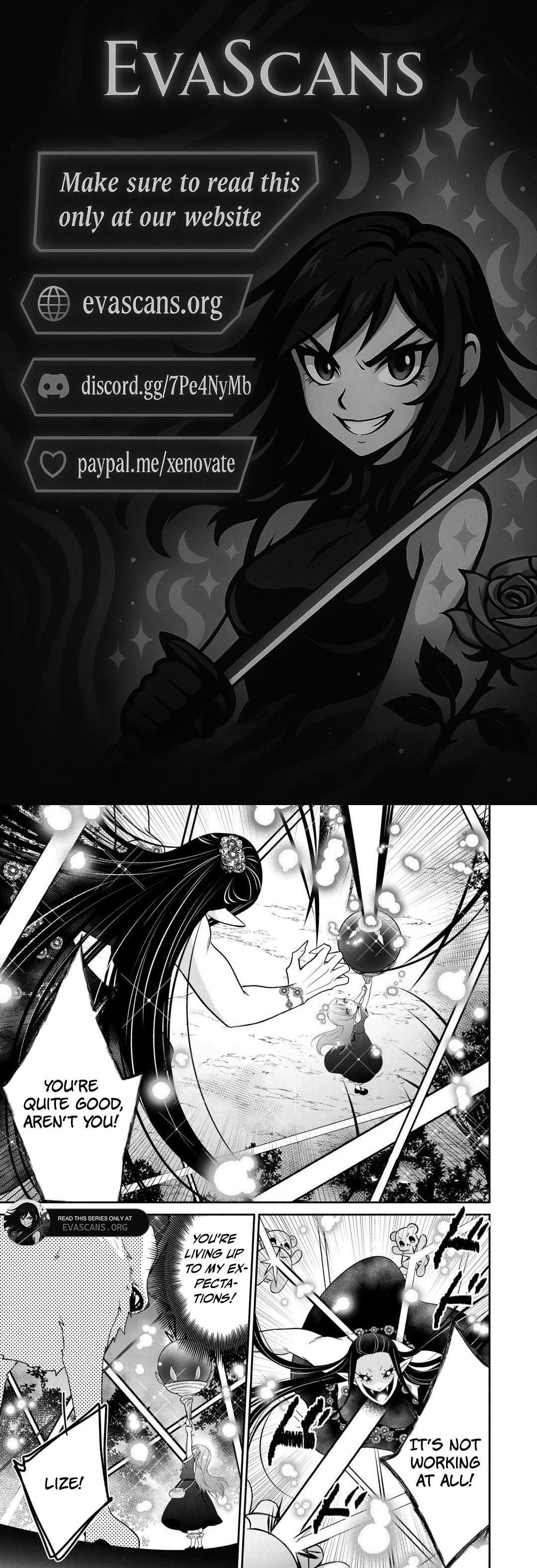 The Reincarnated Little Girl Lives With Divine Beast, Prince, and Mercenaries of Tough Guys Chapter 30 page 1 - 