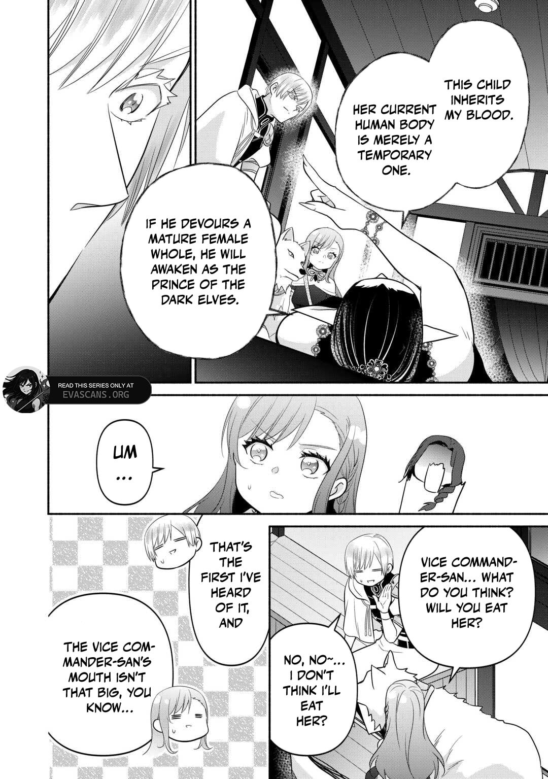 The Reincarnated Little Girl Lives With Divine Beast, Prince, and Mercenaries of Tough Guys Chapter 30 page 12 - 