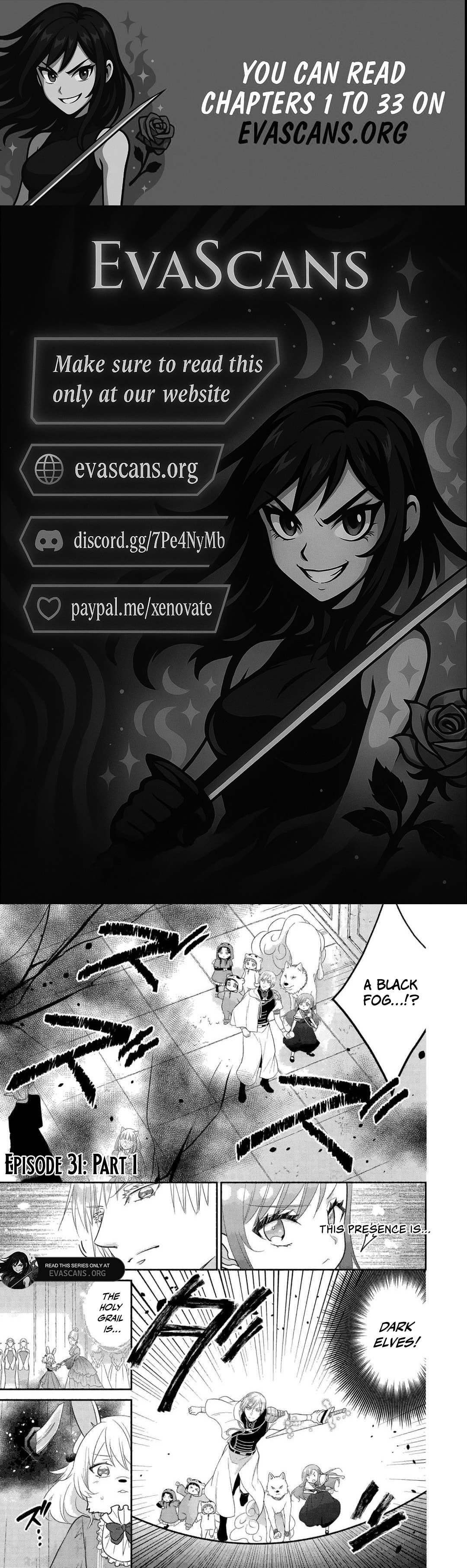 The Reincarnated Little Girl Lives With Divine Beast, Prince, and Mercenaries of Tough Guys Chapter 31 page 1 - 