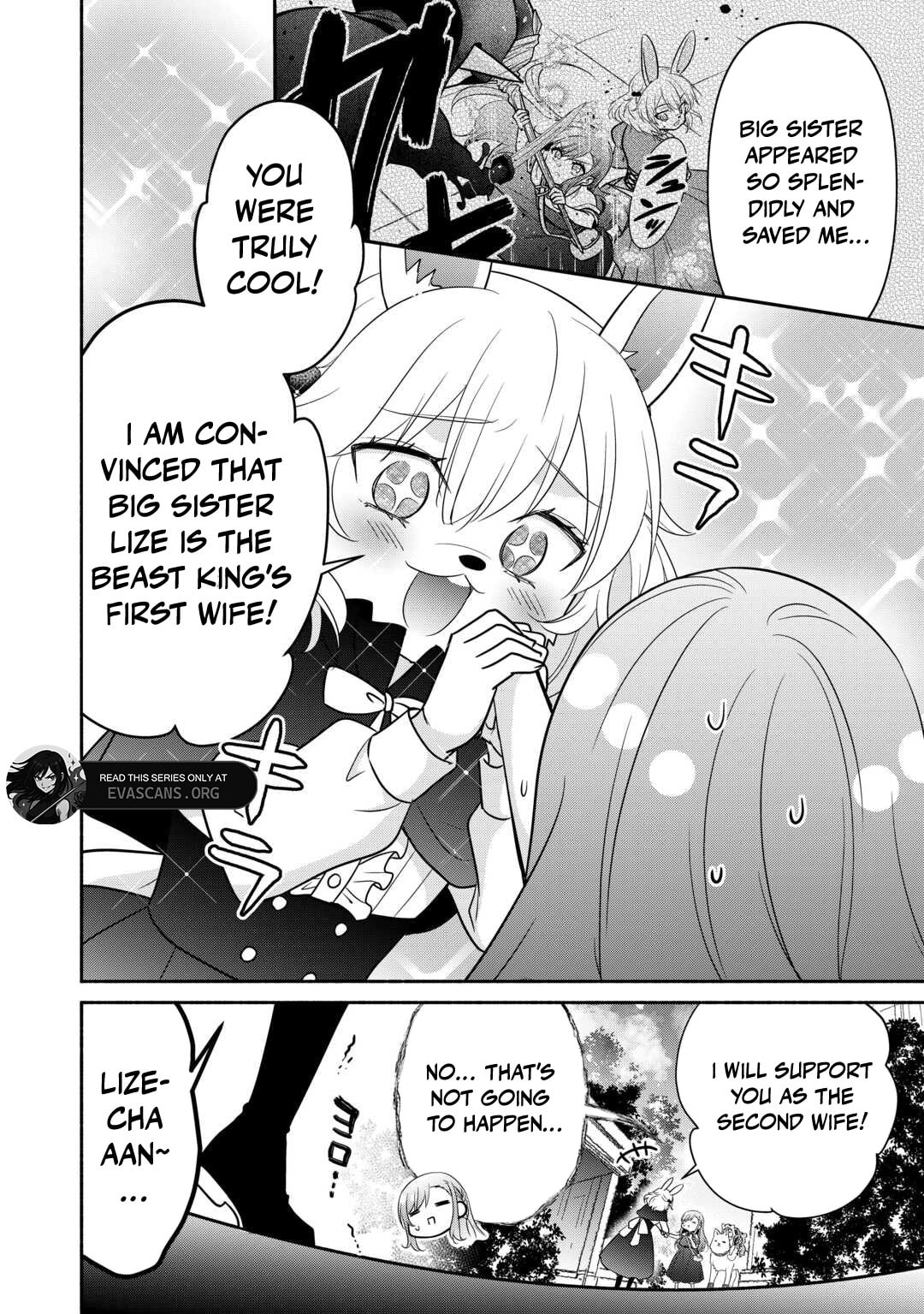 The Reincarnated Little Girl Lives With Divine Beast, Prince, and Mercenaries of Tough Guys Chapter 31 page 18 - 