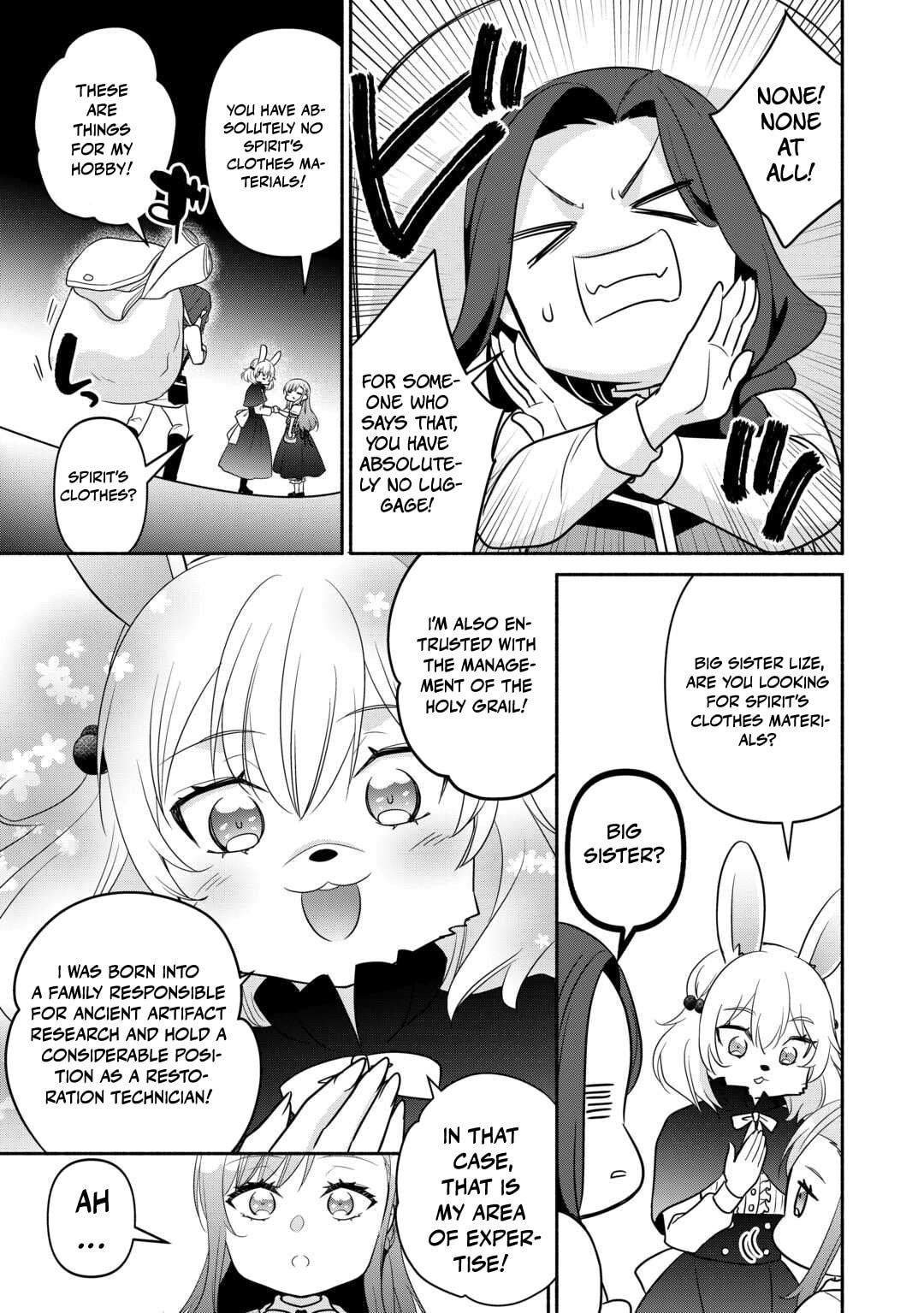The Reincarnated Little Girl Lives With Divine Beast, Prince, and Mercenaries of Tough Guys Chapter 31 page 19 - 
