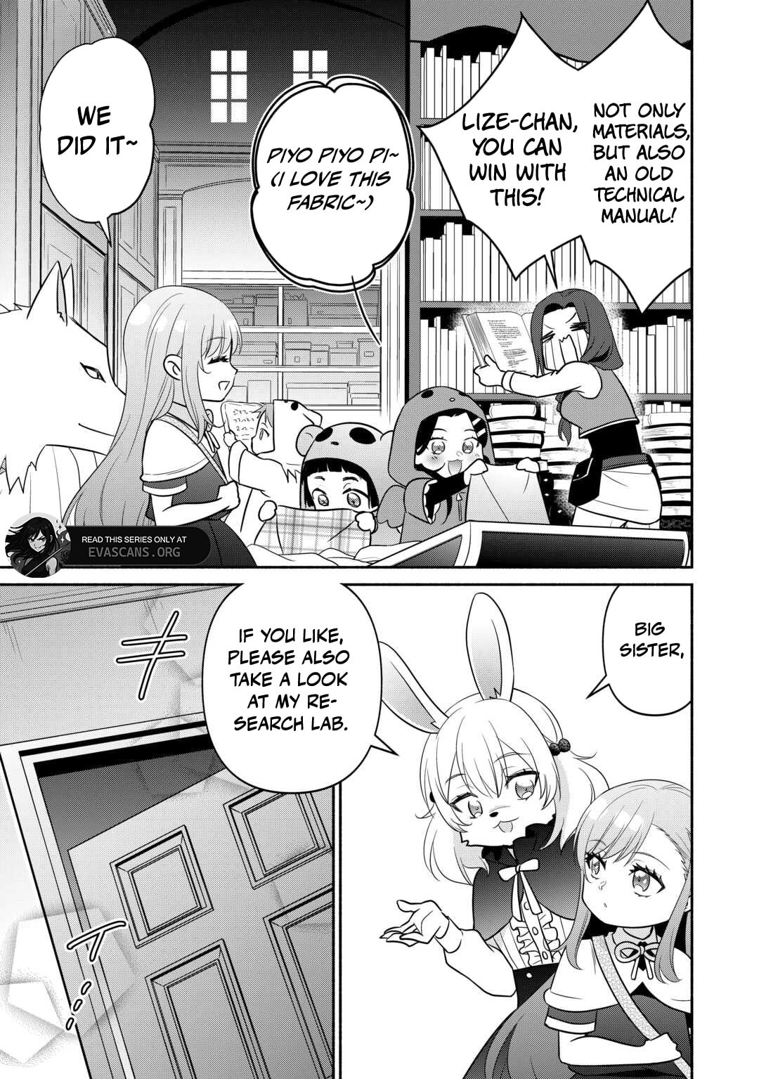 The Reincarnated Little Girl Lives With Divine Beast, Prince, and Mercenaries of Tough Guys Chapter 31 page 21 - 