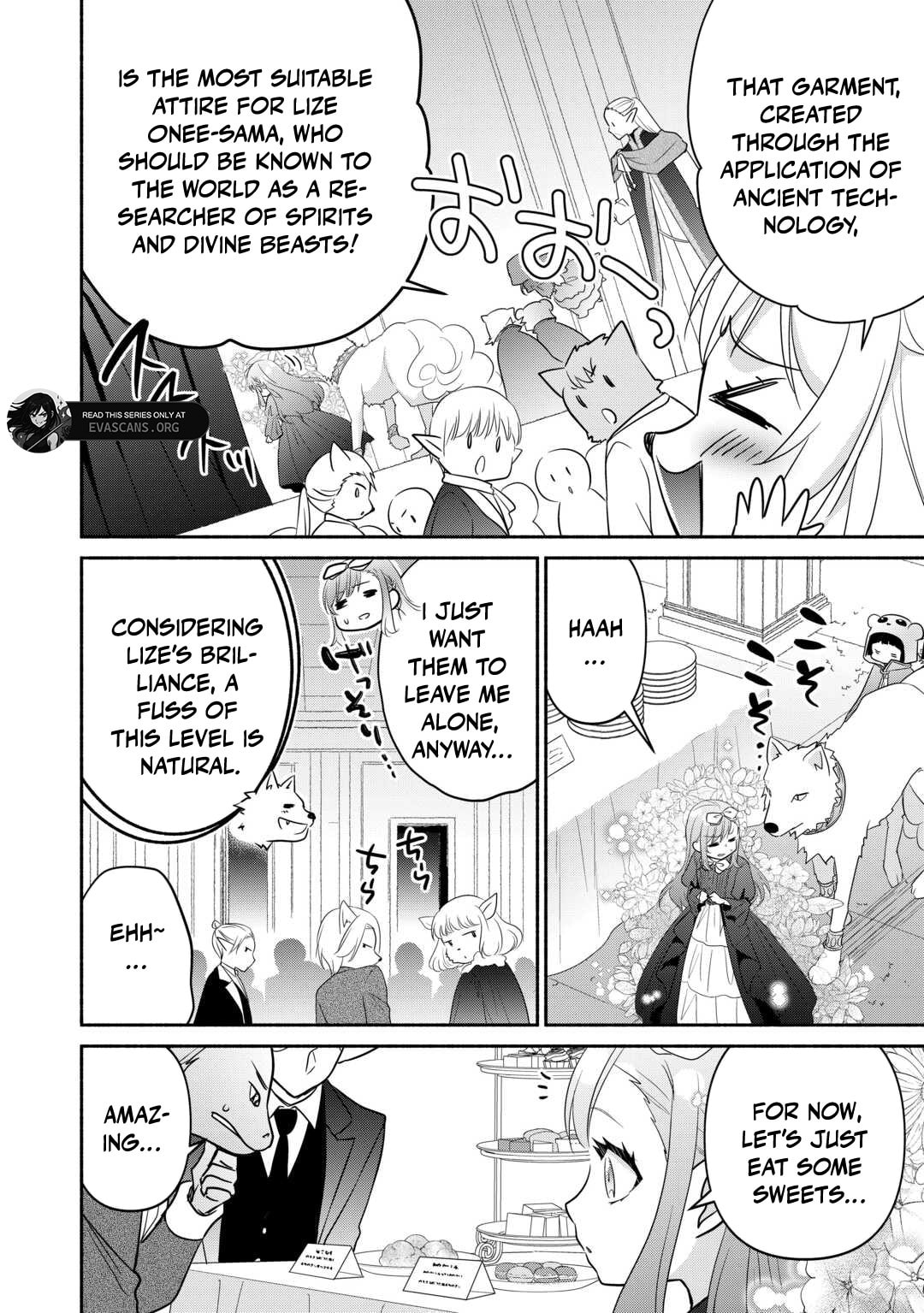 The Reincarnated Little Girl Lives With Divine Beast, Prince, and Mercenaries of Tough Guys Chapter 33 page 6 - 