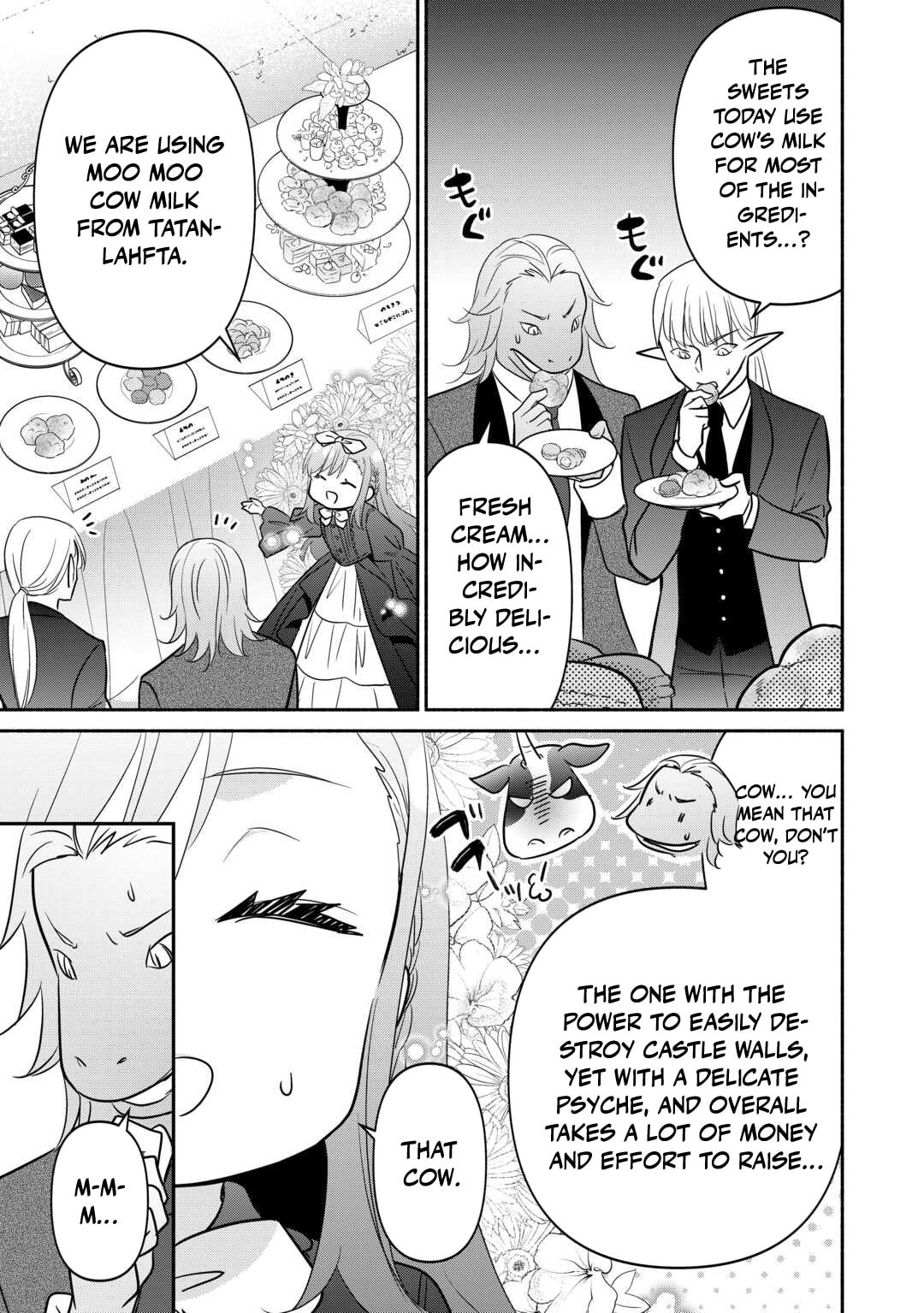 The Reincarnated Little Girl Lives With Divine Beast, Prince, and Mercenaries of Tough Guys Chapter 33 page 7 - 