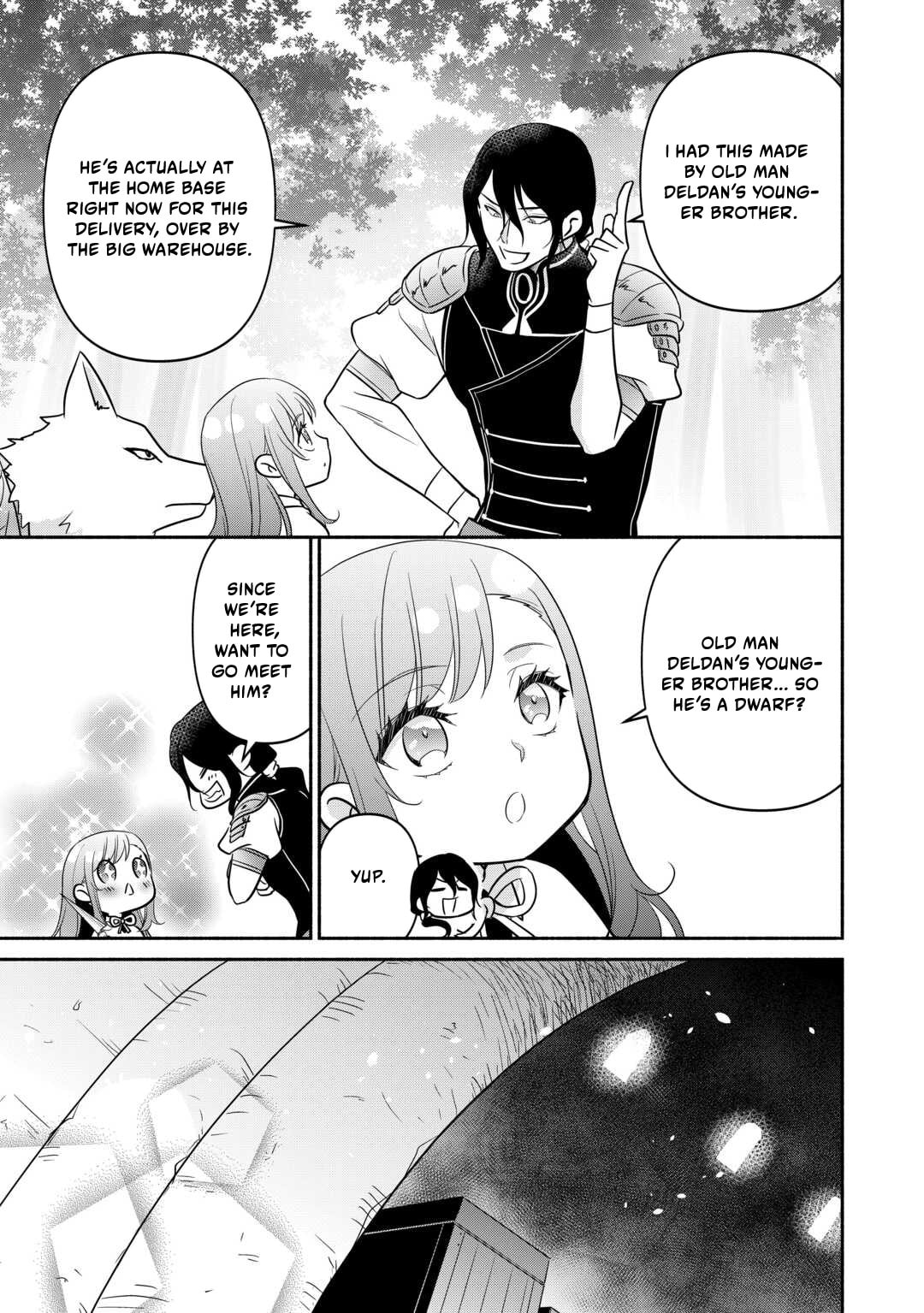 The Reincarnated Little Girl Lives With Divine Beast, Prince, and Mercenaries of Tough Guys Chapter 34 page 13 - 