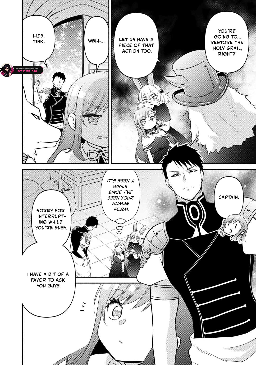 The Reincarnated Little Girl Lives With Divine Beast, Prince, and Mercenaries of Tough Guys Chapter 34 page 16 - 