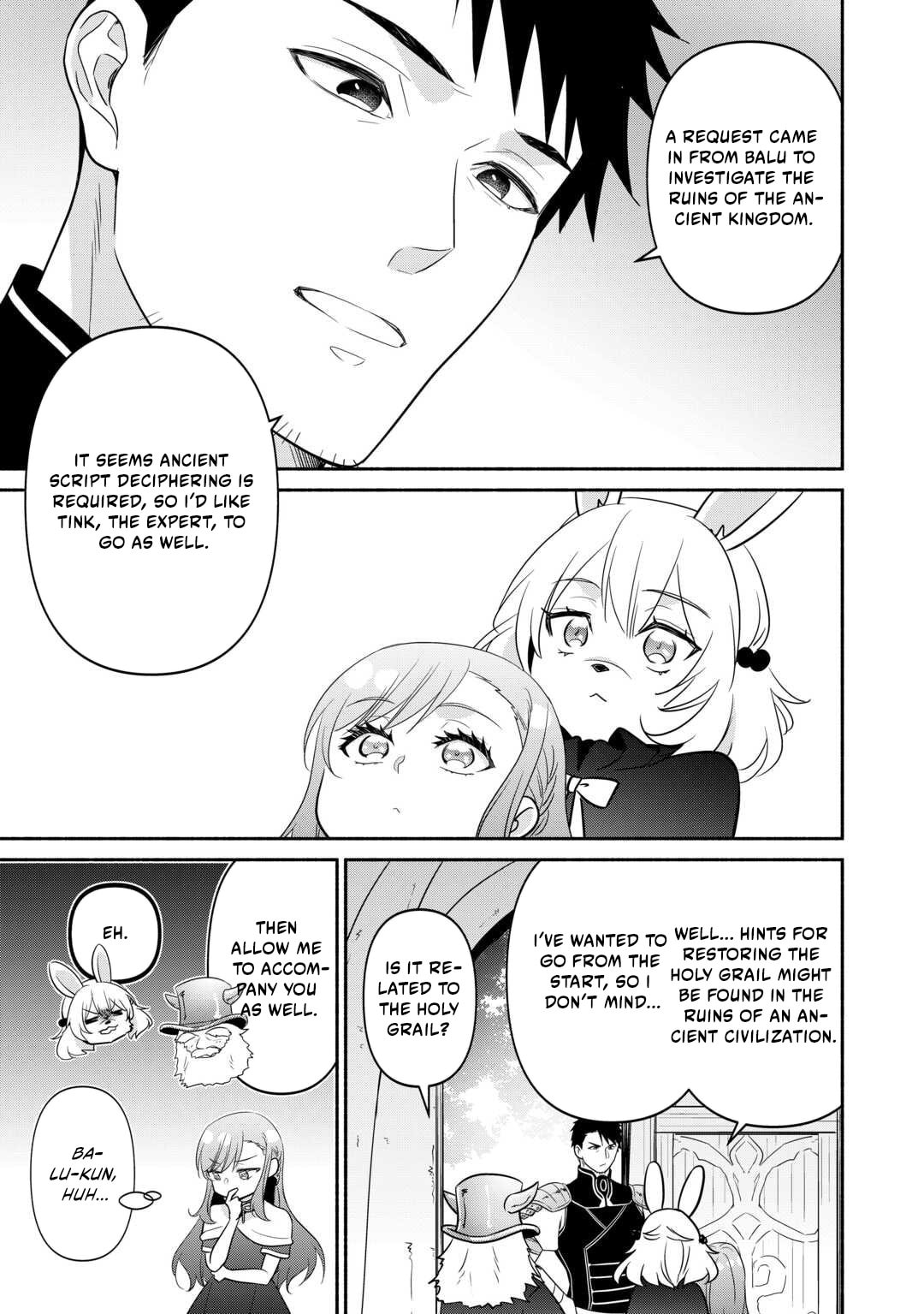 The Reincarnated Little Girl Lives With Divine Beast, Prince, and Mercenaries of Tough Guys Chapter 34 page 17 - 