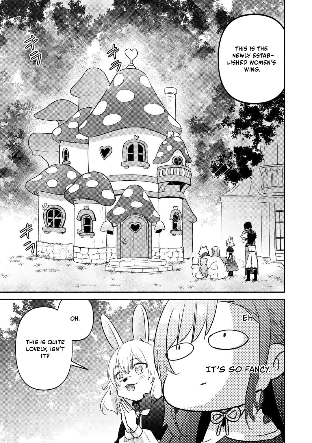The Reincarnated Little Girl Lives With Divine Beast, Prince, and Mercenaries of Tough Guys Chapter 34 page 3 - 