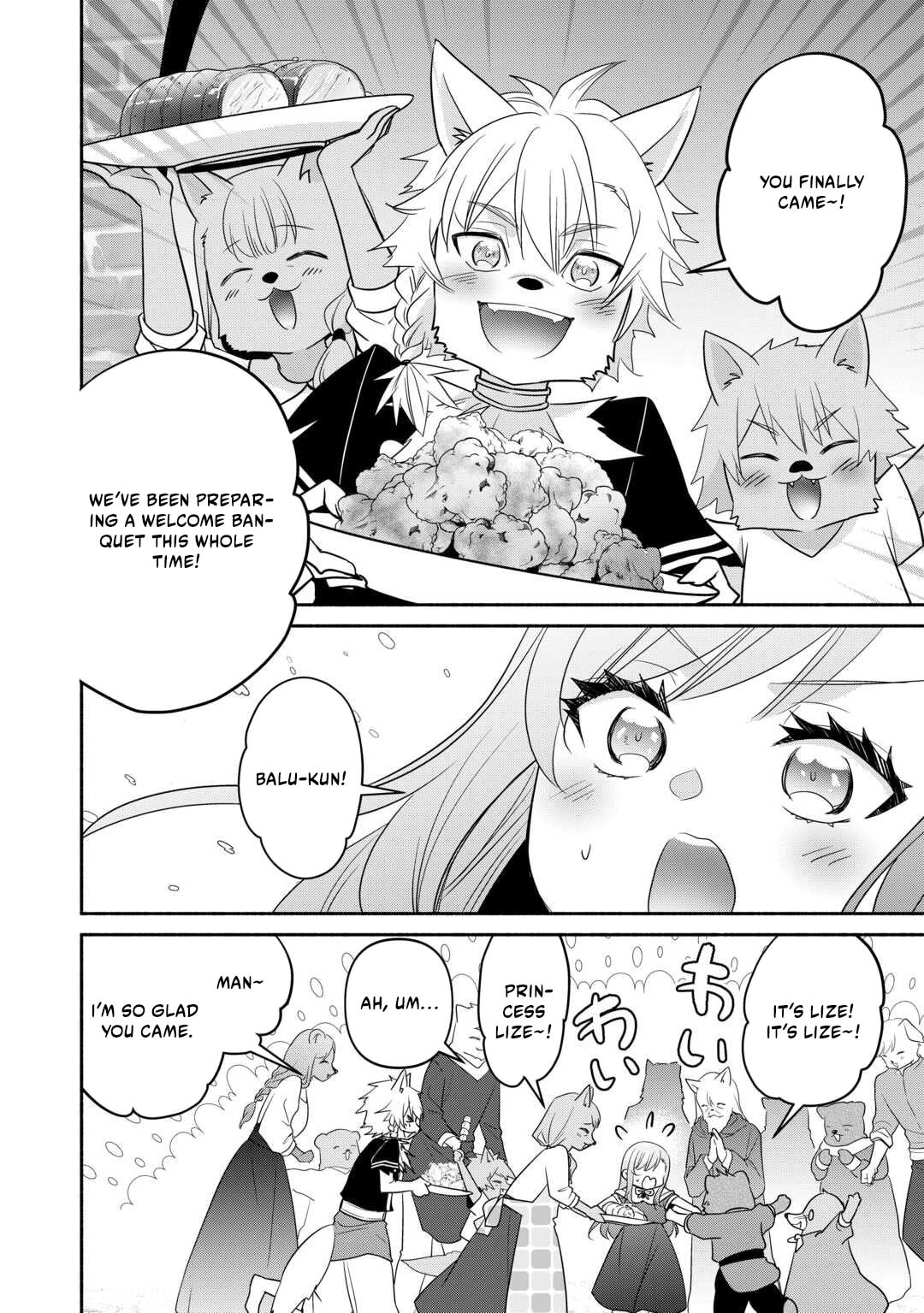 The Reincarnated Little Girl Lives With Divine Beast, Prince, and Mercenaries of Tough Guys Chapter 34 page 22 - 