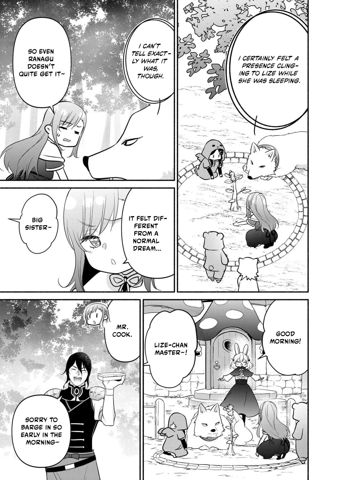 The Reincarnated Little Girl Lives With Divine Beast, Prince, and Mercenaries of Tough Guys Chapter 34 page 9 - 
