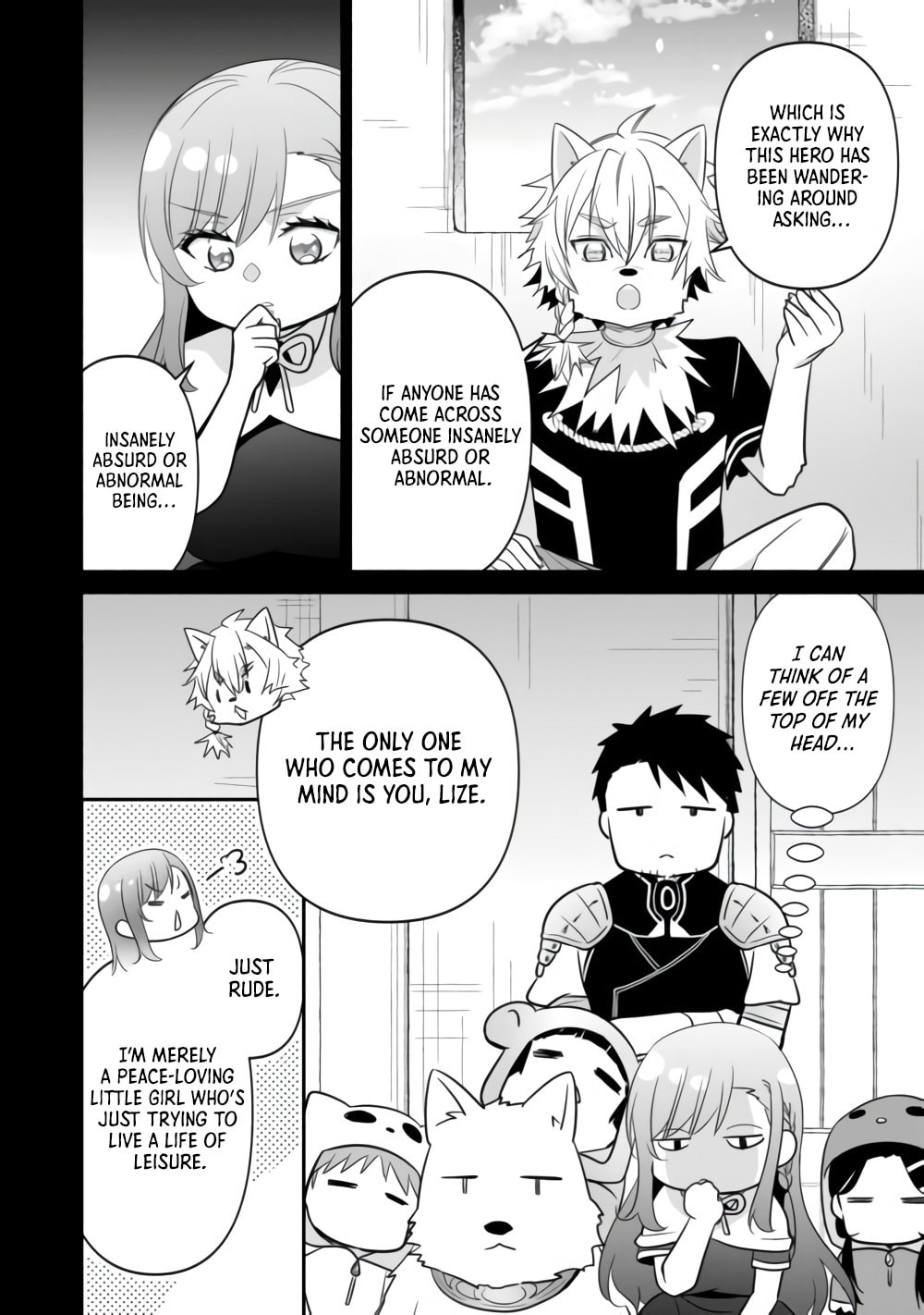 The Reincarnated Little Girl Lives With Divine Beast, Prince, and Mercenaries of Tough Guys Chapter 35 page 2 - 