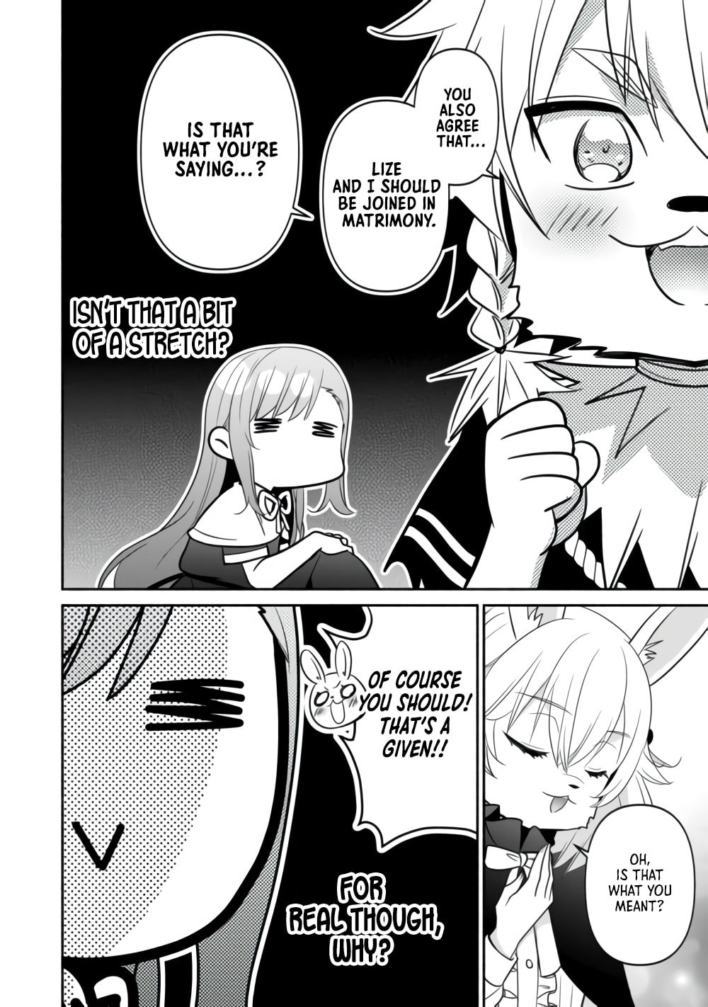 The Reincarnated Little Girl Lives With Divine Beast, Prince, and Mercenaries of Tough Guys Chapter 35 page 12 - 
