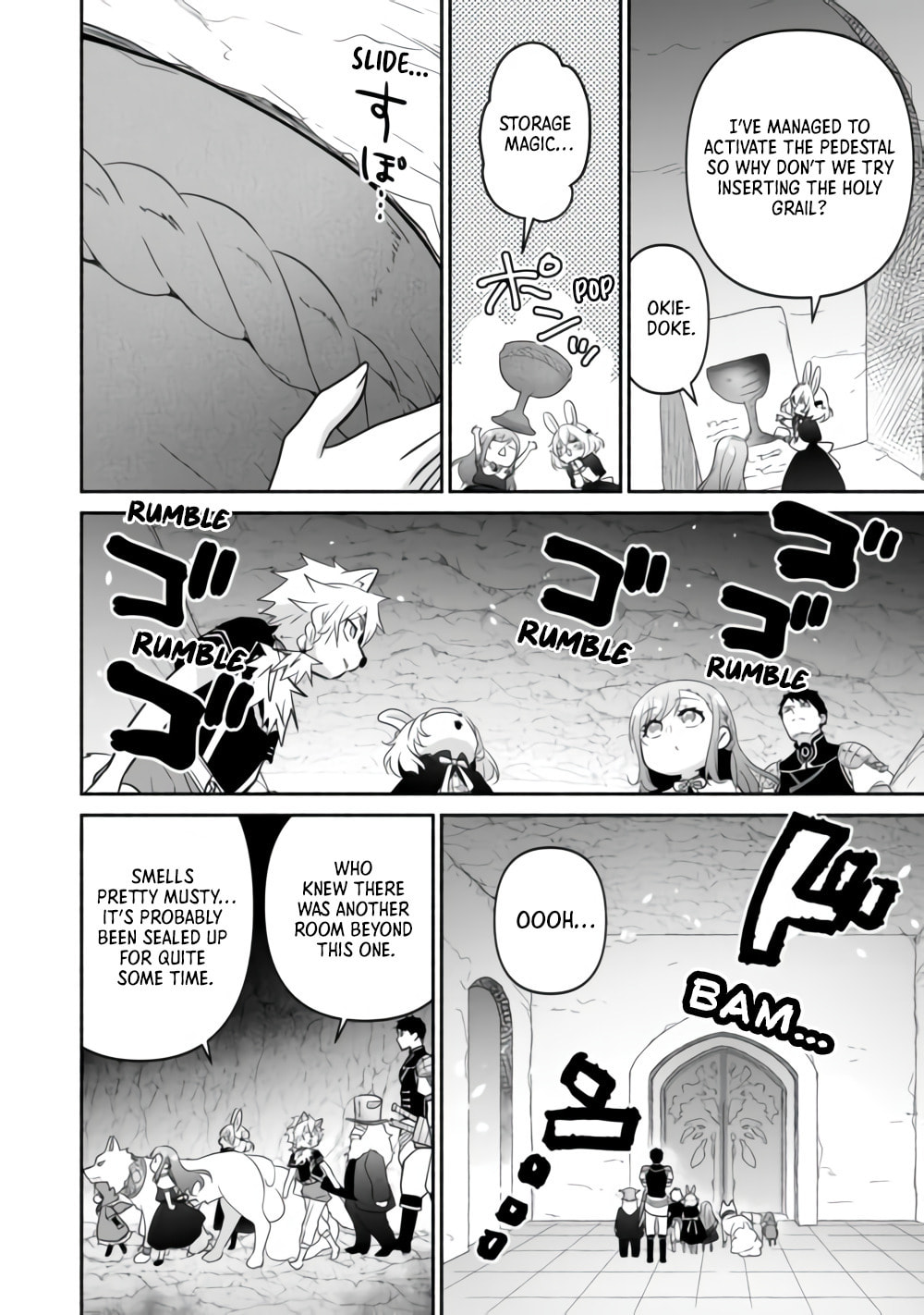 The Reincarnated Little Girl Lives With Divine Beast, Prince, and Mercenaries of Tough Guys Chapter 35 page 14 - 