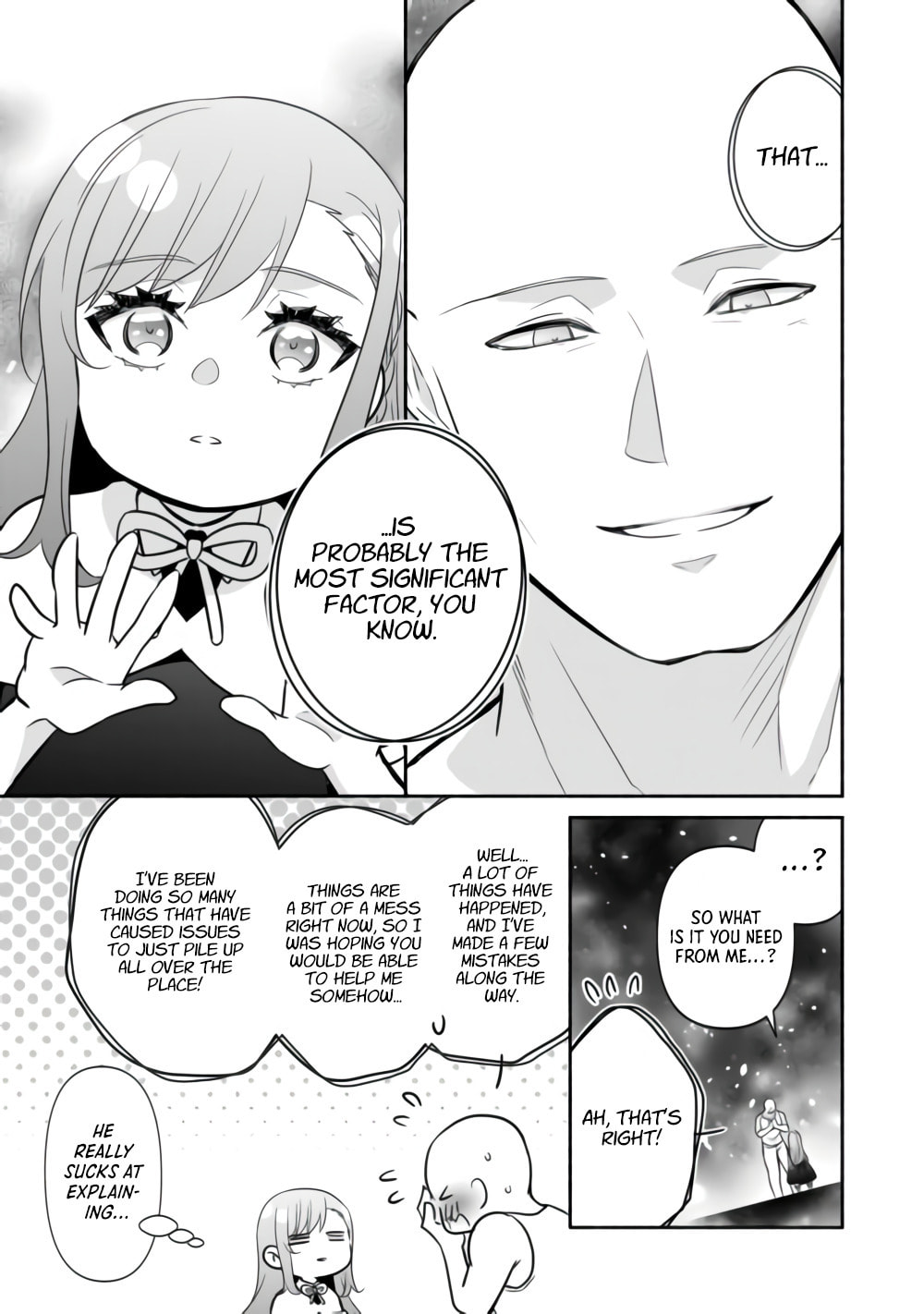 The Reincarnated Little Girl Lives With Divine Beast, Prince, and Mercenaries of Tough Guys Chapter 35 page 21 - 