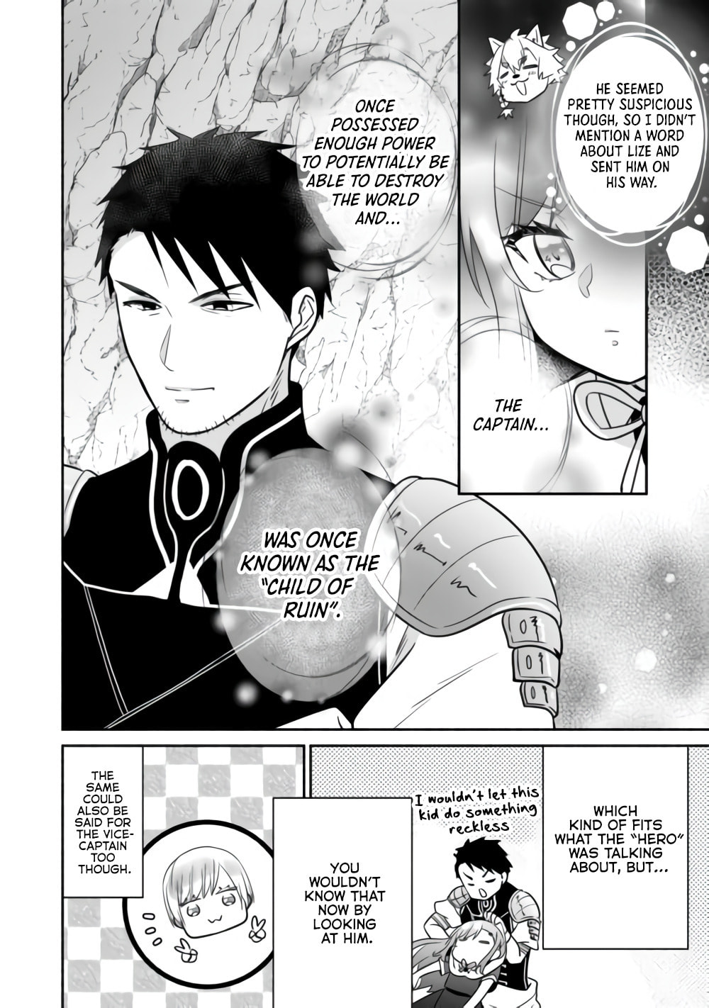 The Reincarnated Little Girl Lives With Divine Beast, Prince, and Mercenaries of Tough Guys Chapter 35 page 4 - 