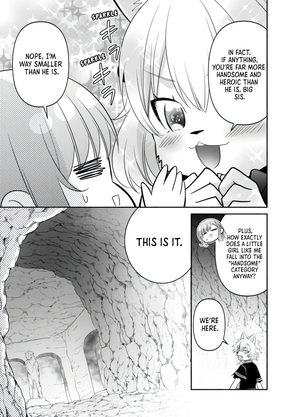 The Reincarnated Little Girl Lives With Divine Beast, Prince, and Mercenaries of Tough Guys Chapter 35 page 7 - 