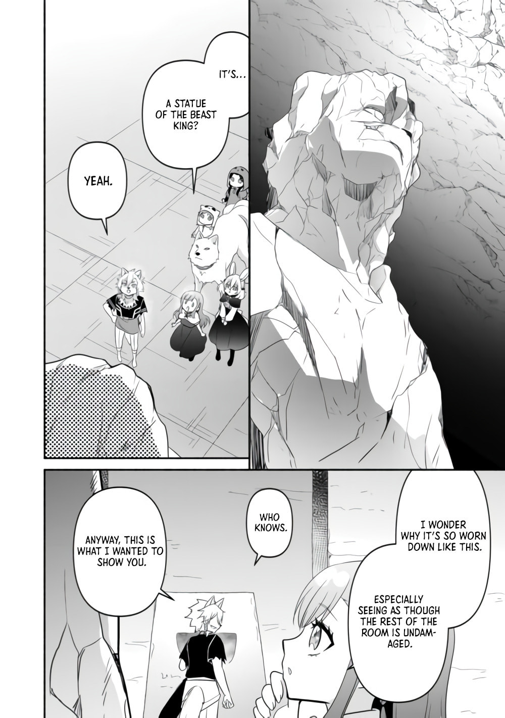 The Reincarnated Little Girl Lives With Divine Beast, Prince, and Mercenaries of Tough Guys Chapter 35 page 8 - 