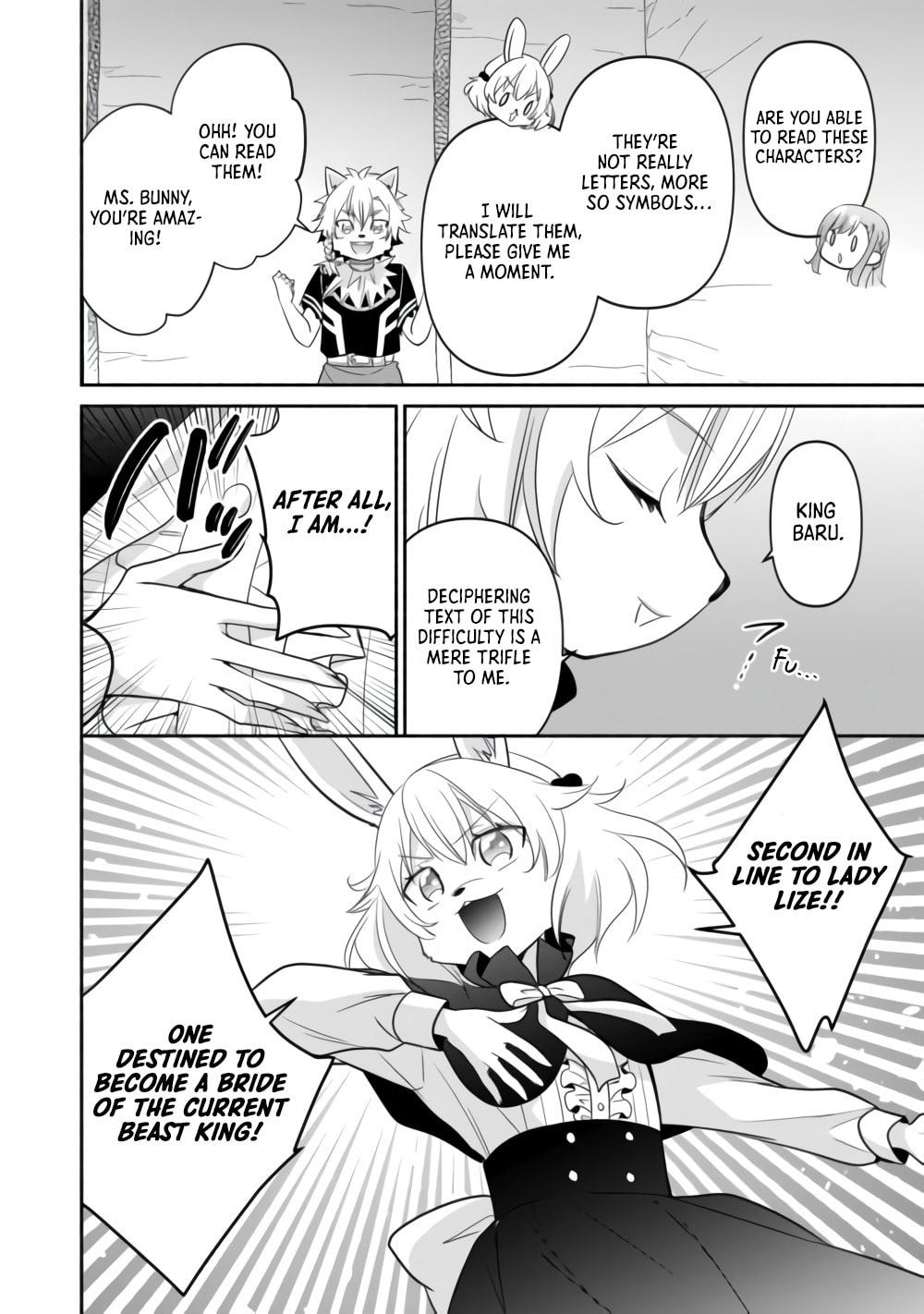 The Reincarnated Little Girl Lives With Divine Beast, Prince, and Mercenaries of Tough Guys Chapter 35 page 10 - 