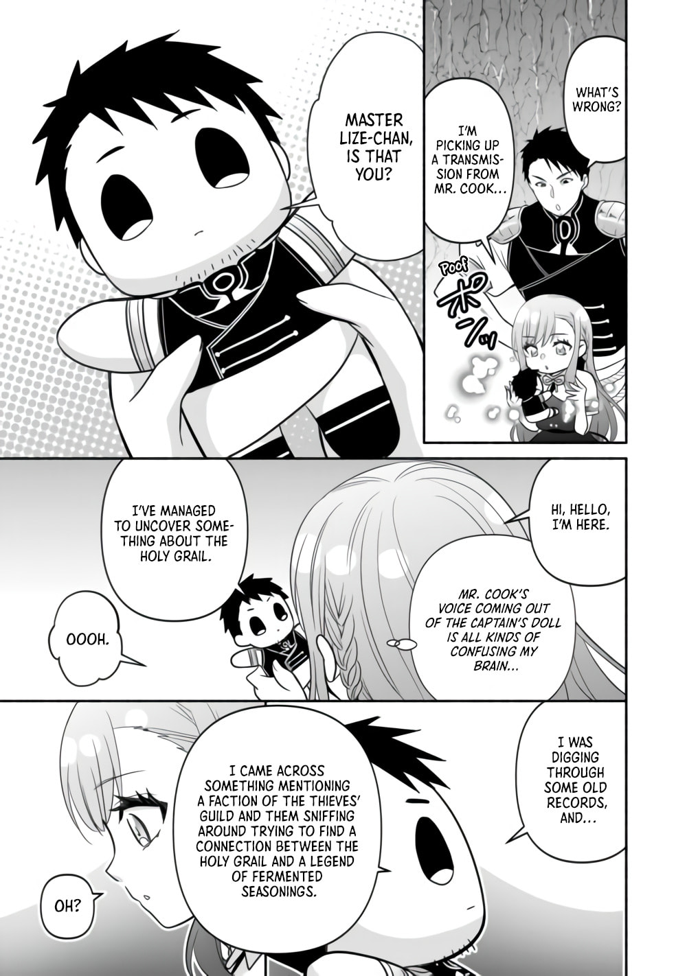 The Reincarnated Little Girl Lives With Divine Beast, Prince, and Mercenaries of Tough Guys Chapter 36 page 15 - 