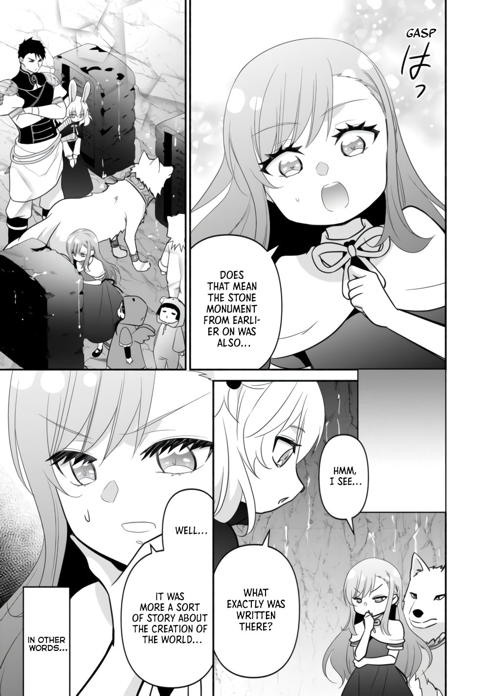 The Reincarnated Little Girl Lives With Divine Beast, Prince, and Mercenaries of Tough Guys Chapter 36 page 5 - 