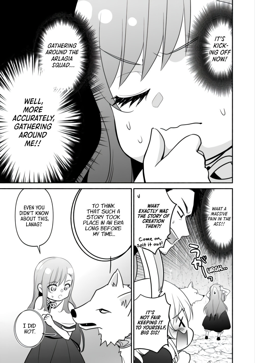 The Reincarnated Little Girl Lives With Divine Beast, Prince, and Mercenaries of Tough Guys Chapter 36 page 7 - 