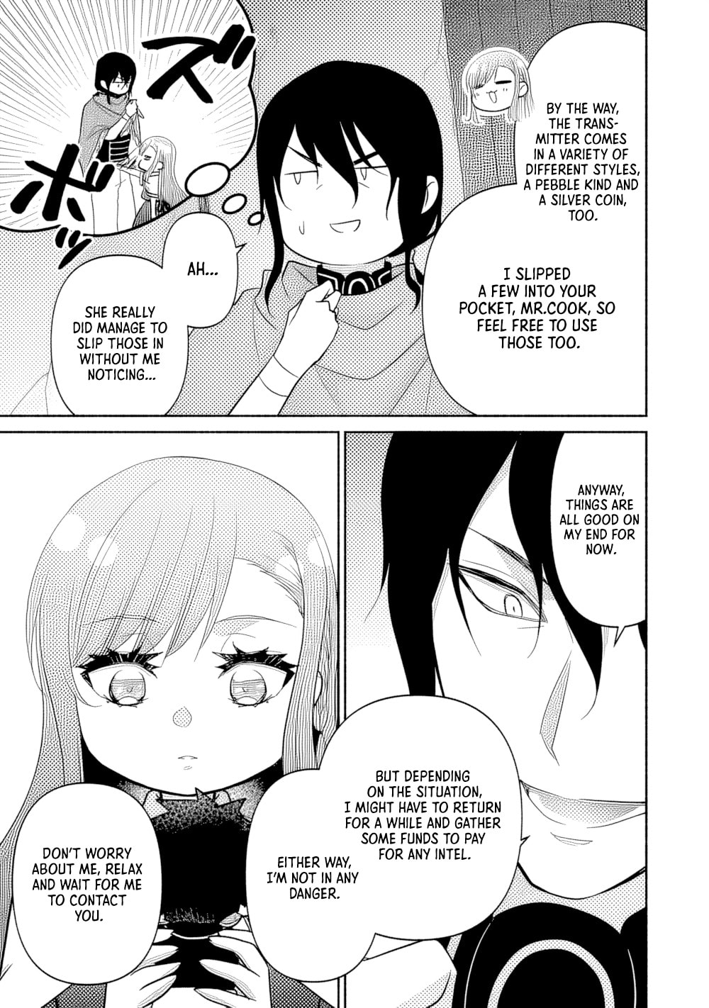 The Reincarnated Little Girl Lives With Divine Beast, Prince, and Mercenaries of Tough Guys Chapter 37 page 11 - 