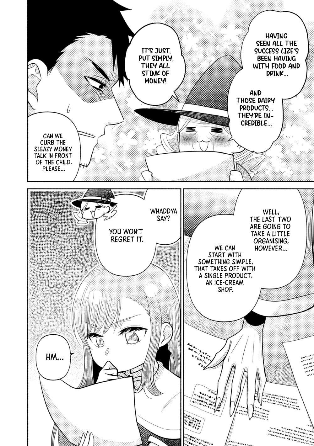 The Reincarnated Little Girl Lives With Divine Beast, Prince, and Mercenaries of Tough Guys Chapter 37 page 16 - 