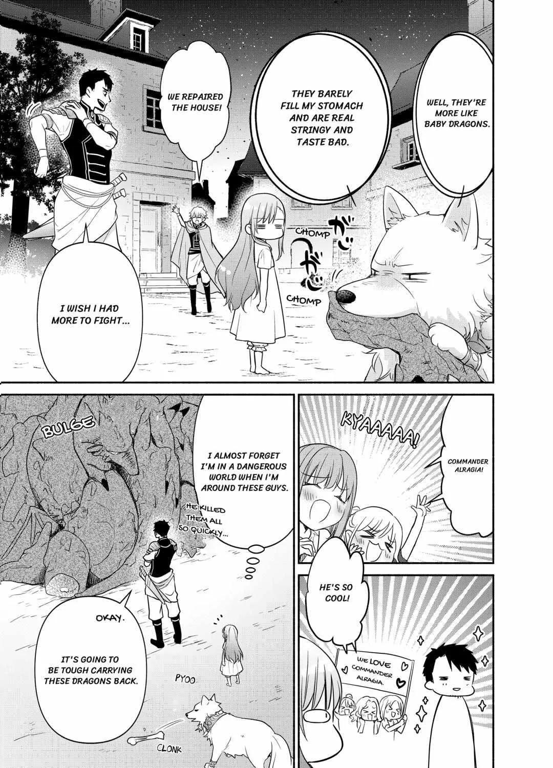 The Reincarnated Little Girl Lives With Divine Beast, Prince, and Mercenaries of Tough Guys Chapter 4 page 21 - 