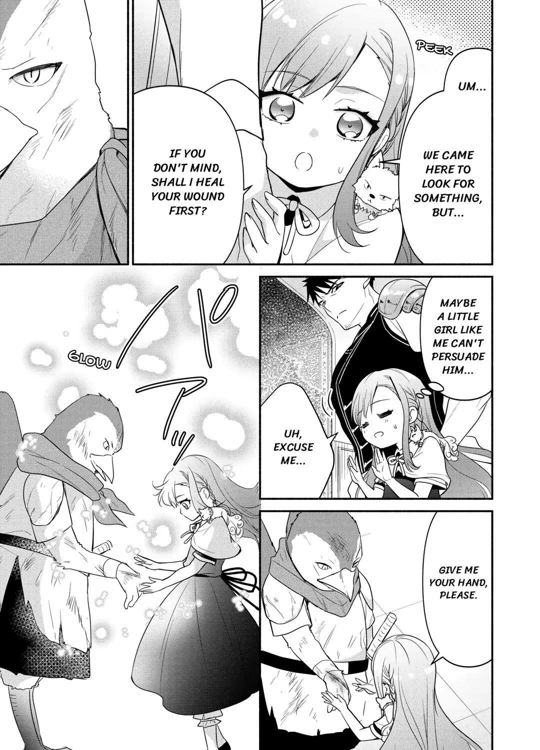 The Reincarnated Little Girl Lives With Divine Beast, Prince, and Mercenaries of Tough Guys Chapter 5 page 18 - 
