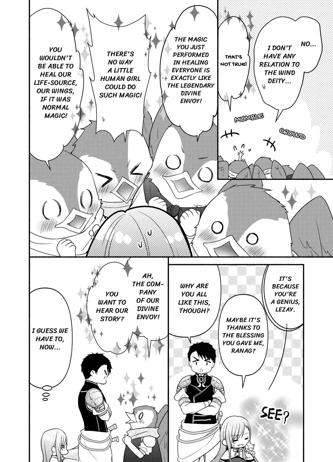 The Reincarnated Little Girl Lives With Divine Beast, Prince, and Mercenaries of Tough Guys Chapter 5 page 28 - 