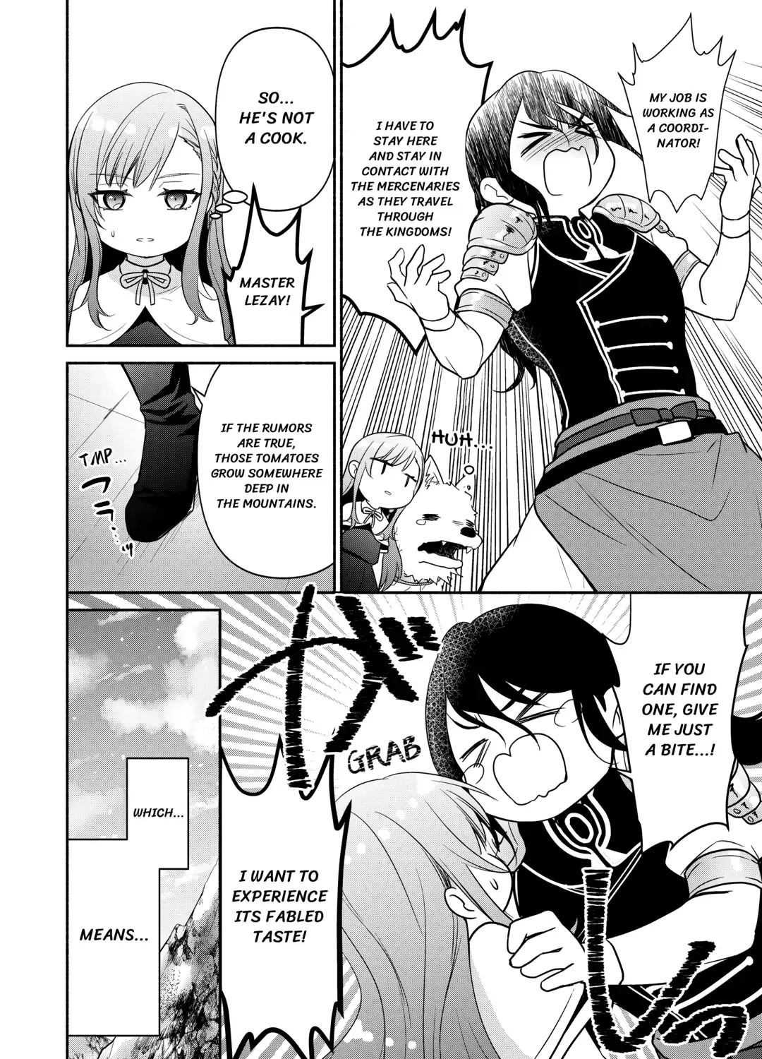 The Reincarnated Little Girl Lives With Divine Beast, Prince, and Mercenaries of Tough Guys Chapter 5 page 4 - 