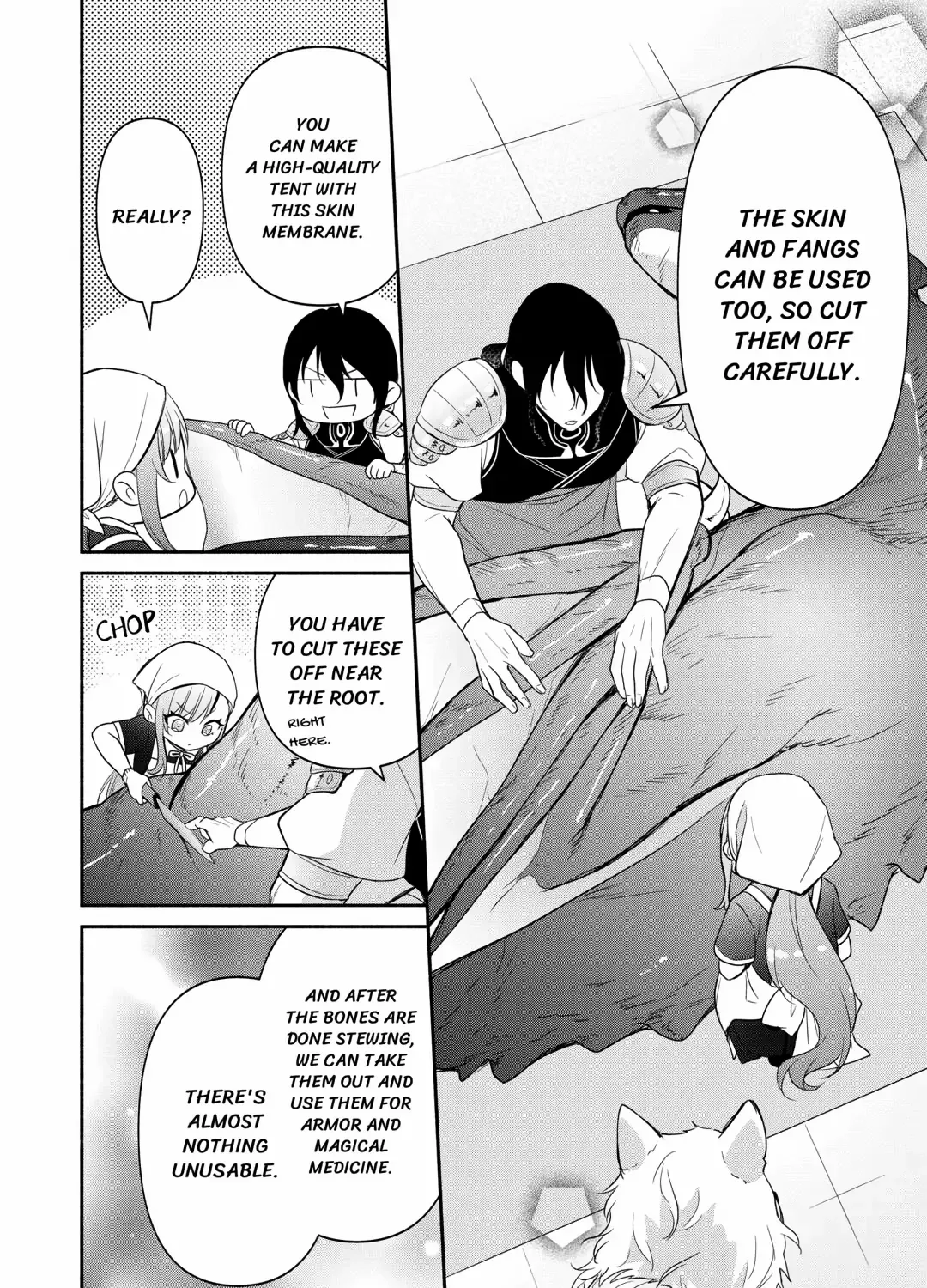 The Reincarnated Little Girl Lives With Divine Beast, Prince, and Mercenaries of Tough Guys Chapter 6 page 12 - 