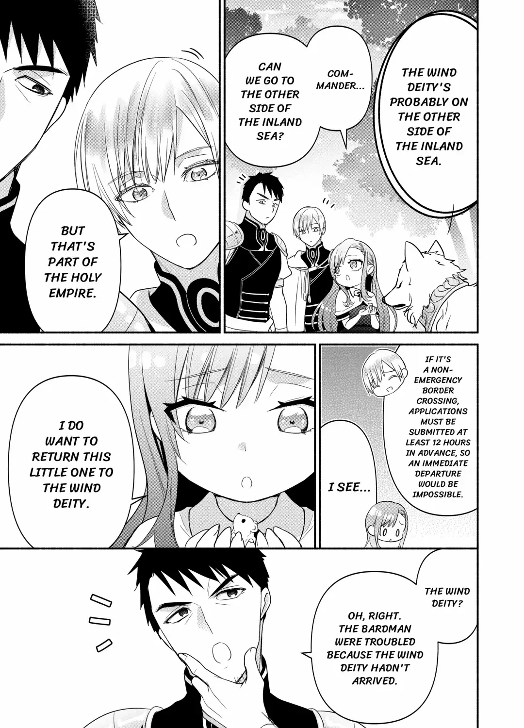 The Reincarnated Little Girl Lives With Divine Beast, Prince, and Mercenaries of Tough Guys Chapter 6 page 42 - 
