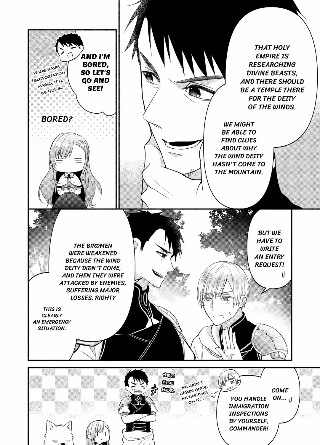 The Reincarnated Little Girl Lives With Divine Beast, Prince, and Mercenaries of Tough Guys Chapter 6 page 44 - 